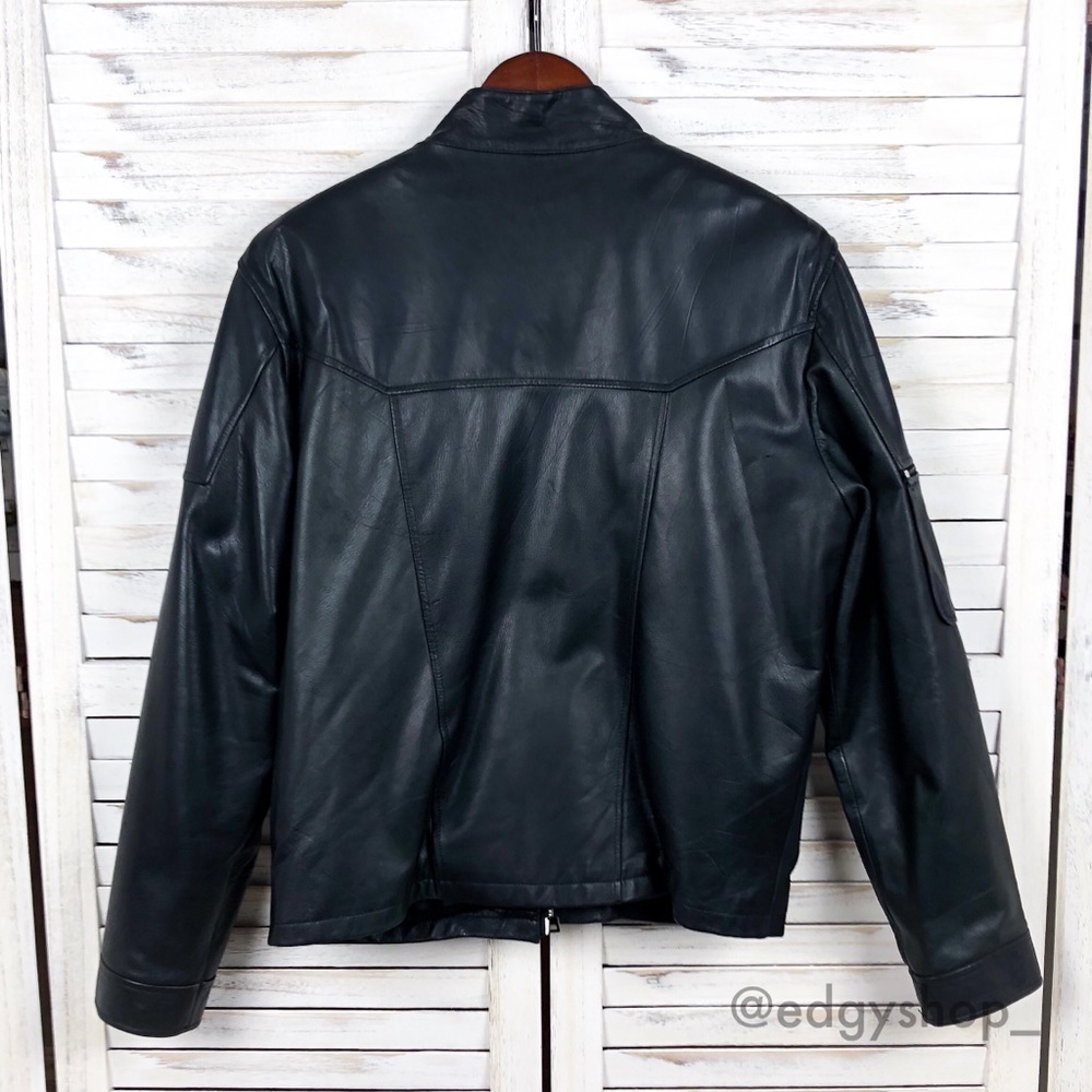 [Knoles & Carter] Italian Lamb Skin Leather Jacket - Picture 3 of 8